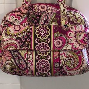 VERA BRADLEY - Retired Very Berry Paisley Baby Bag